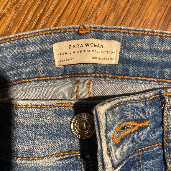 Zara Jeans S/4 gently used - Picture 2 of 2